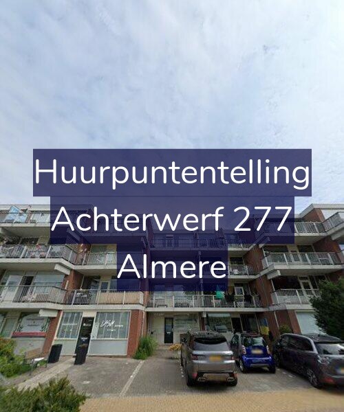 Foto gevel Huurpuntentelling voor Achterwerf 277, Almere