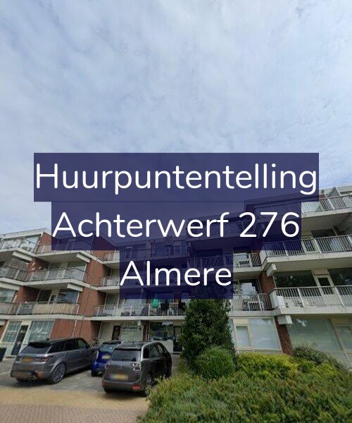 Foto gevel Huurpuntentelling voor Achterwerf 276, Almere