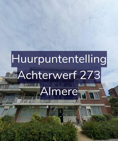 Foto gevel Huurpuntentelling voor Achterwerf 273, Almere