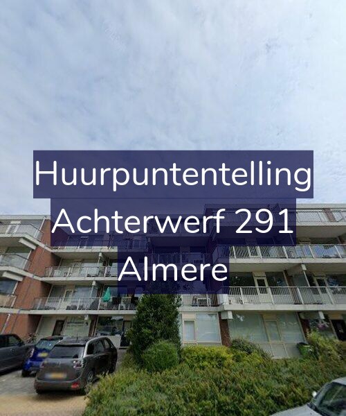 Foto gevel Huurpuntentelling voor Achterwerf 291, Almere