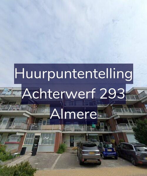 Foto gevel Huurpuntentelling voor Achterwerf 293, Almere