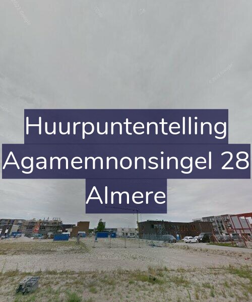 Foto gevel Huurpuntentelling voor Agamemnonsingel 28, Almere