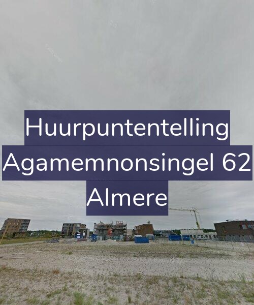Foto gevel Huurpuntentelling voor Agamemnonsingel 62, Almere