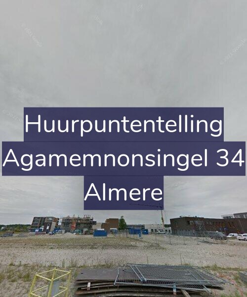 Foto gevel Huurpuntentelling voor Agamemnonsingel 34, Almere