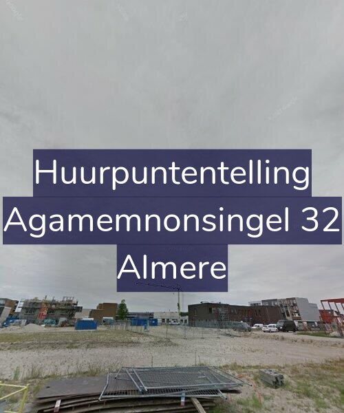 Foto gevel Huurpuntentelling voor Agamemnonsingel 32, Almere