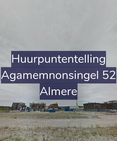 Foto gevel Huurpuntentelling voor Agamemnonsingel 52, Almere