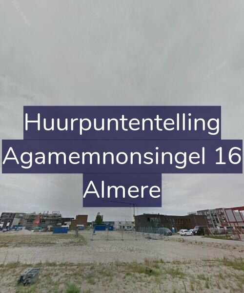 Foto gevel Huurpuntentelling voor Agamemnonsingel 16, Almere