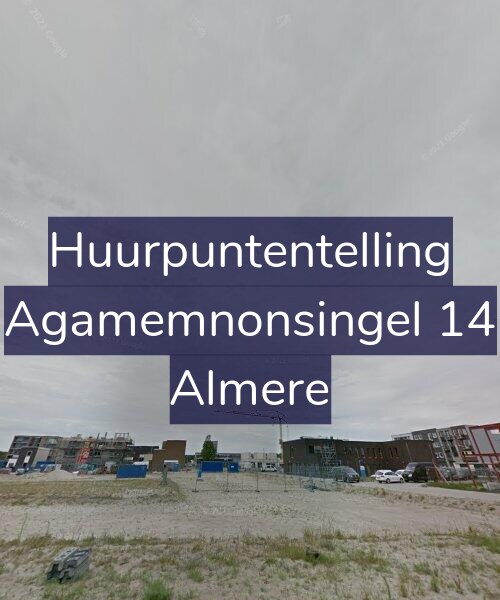 Foto gevel Huurpuntentelling voor Agamemnonsingel 14, Almere