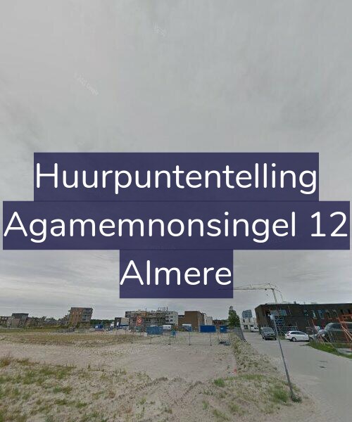 Foto gevel Huurpuntentelling voor Agamemnonsingel 12, Almere
