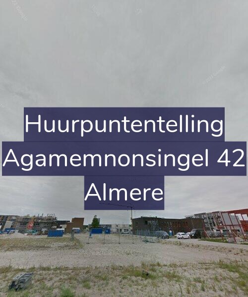 Foto gevel Huurpuntentelling voor Agamemnonsingel 42, Almere
