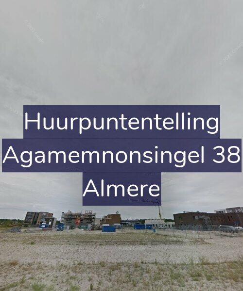 Foto gevel Huurpuntentelling voor Agamemnonsingel 38, Almere