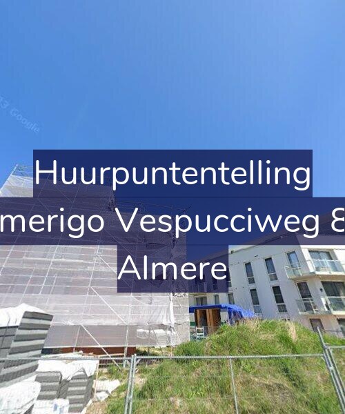 Foto gevel Huurpuntentelling voor Amerigo Vespucciweg 80, Almere
