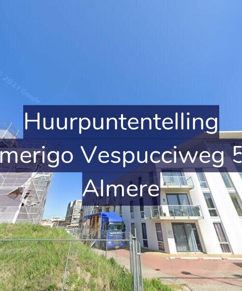 Foto gevel Huurpuntentelling voor Amerigo Vespucciweg 52, Almere