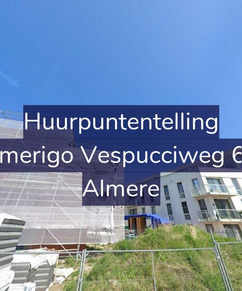 Foto gevel Huurpuntentelling voor Amerigo Vespucciweg 64, Almere