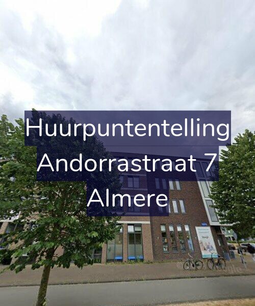 Foto gevel Huurpuntentelling voor Andorrastraat 7, Almere
