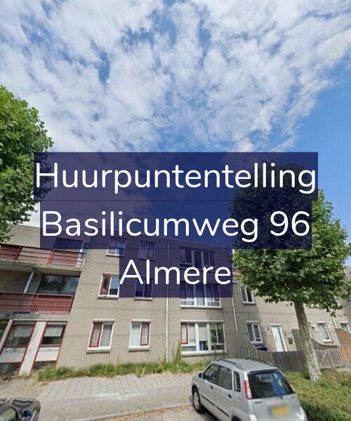 Foto gevel Huurpuntentelling voor Basilicumweg 96, Almere