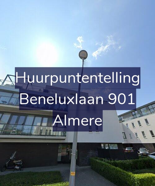Foto gevel Huurpuntentelling voor Beneluxlaan 901, Almere