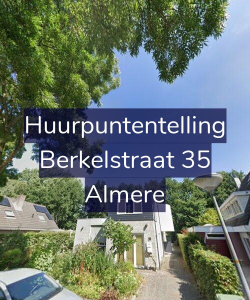 Foto gevel Huurpuntentelling voor Berkelstraat 35, Almere
