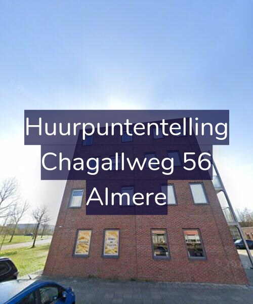 Foto gevel Huurpuntentelling voor Chagallweg 56, Almere