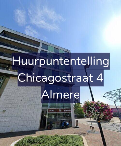 Foto gevel Huurpuntentelling voor Chicagostraat 4, Almere