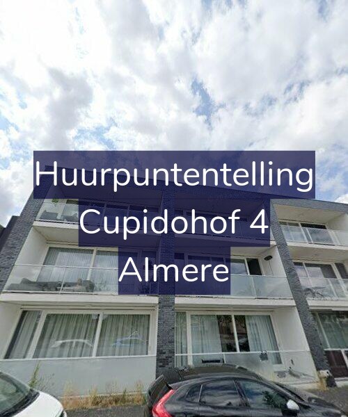 Foto gevel Huurpuntentelling voor Cupidohof 4, Almere