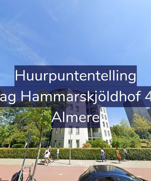 Foto gevel Huurpuntentelling voor Dag Hammarskjöldhof 49, Almere