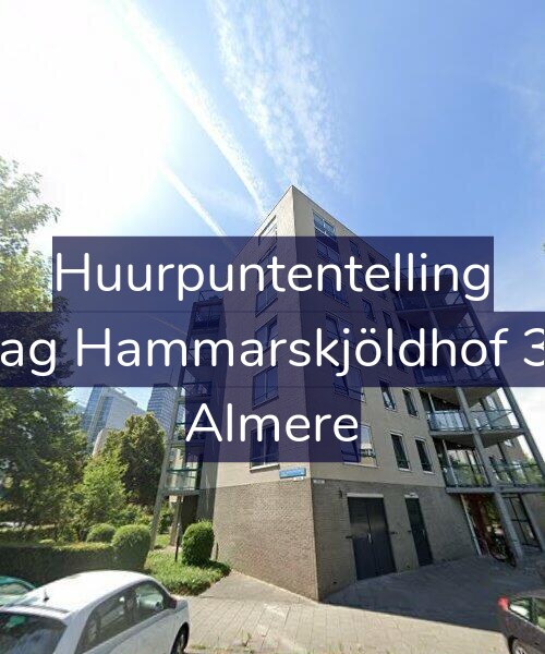 Foto gevel Huurpuntentelling voor Dag Hammarskjöldhof 32, Almere