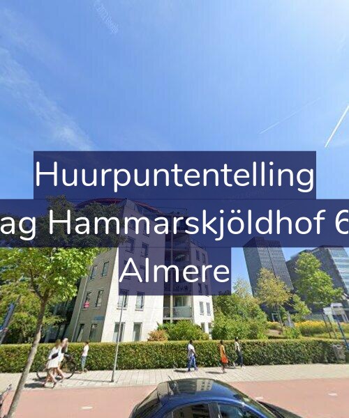Foto gevel Huurpuntentelling voor Dag Hammarskjöldhof 60, Almere