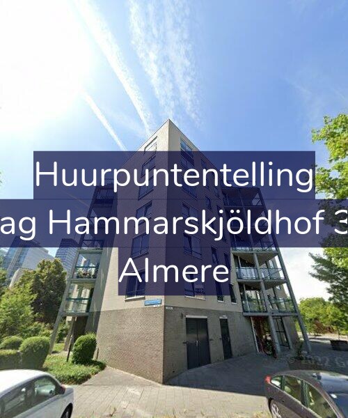 Foto gevel Huurpuntentelling voor Dag Hammarskjöldhof 35, Almere