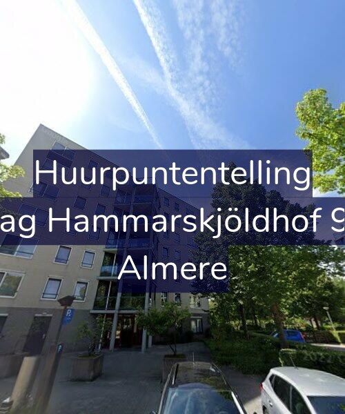 Foto gevel Huurpuntentelling voor Dag Hammarskjöldhof 94, Almere