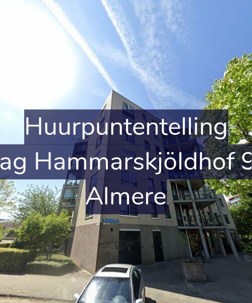 Foto gevel Huurpuntentelling voor Dag Hammarskjöldhof 91, Almere