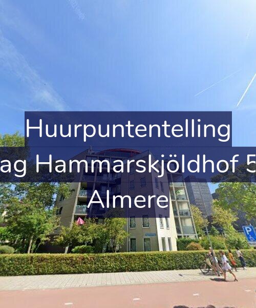 Foto gevel Huurpuntentelling voor Dag Hammarskjöldhof 51, Almere