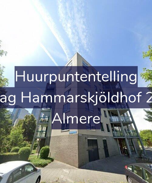 Foto gevel Huurpuntentelling voor Dag Hammarskjöldhof 25, Almere
