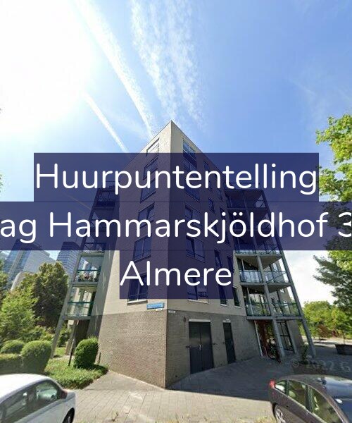 Foto gevel Huurpuntentelling voor Dag Hammarskjöldhof 39, Almere