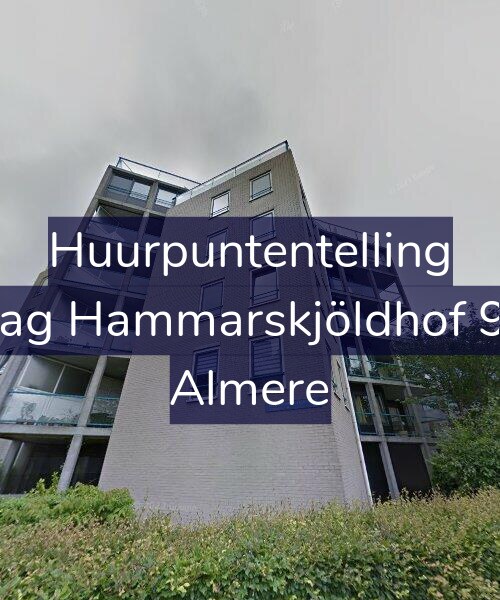 Foto gevel Huurpuntentelling voor Dag Hammarskjöldhof 92, Almere