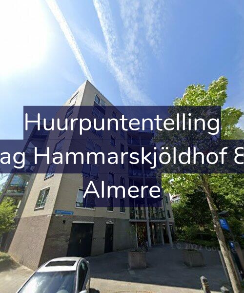 Foto gevel Huurpuntentelling voor Dag Hammarskjöldhof 82, Almere