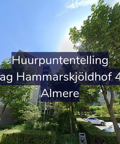 Foto gevel Huurpuntentelling voor Dag Hammarskjöldhof 48, Almere