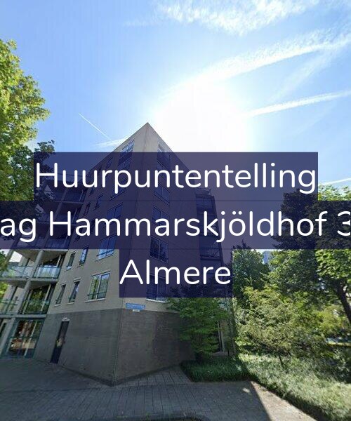 Foto gevel Huurpuntentelling voor Dag Hammarskjöldhof 33, Almere