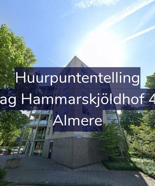 Foto gevel Huurpuntentelling voor Dag Hammarskjöldhof 46, Almere