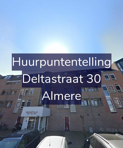 Foto gevel Huurpuntentelling voor Deltastraat 30, Almere