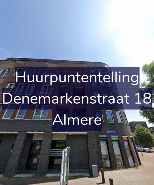 Foto gevel Huurpuntentelling voor Denemarkenstraat 18, Almere
