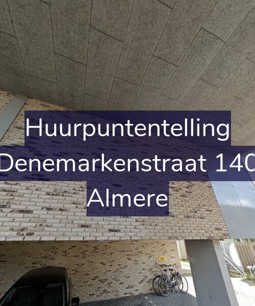 Foto gevel Huurpuntentelling voor Denemarkenstraat 140, Almere