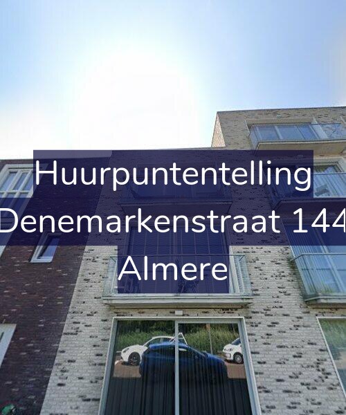 Foto gevel Huurpuntentelling voor Denemarkenstraat 144, Almere