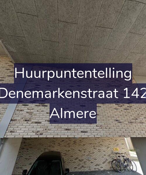 Foto gevel Huurpuntentelling voor Denemarkenstraat 142, Almere