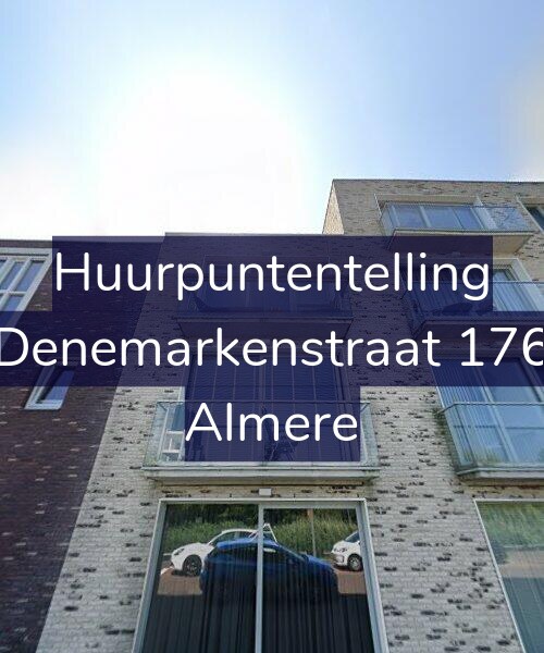 Foto gevel Huurpuntentelling voor Denemarkenstraat 176, Almere