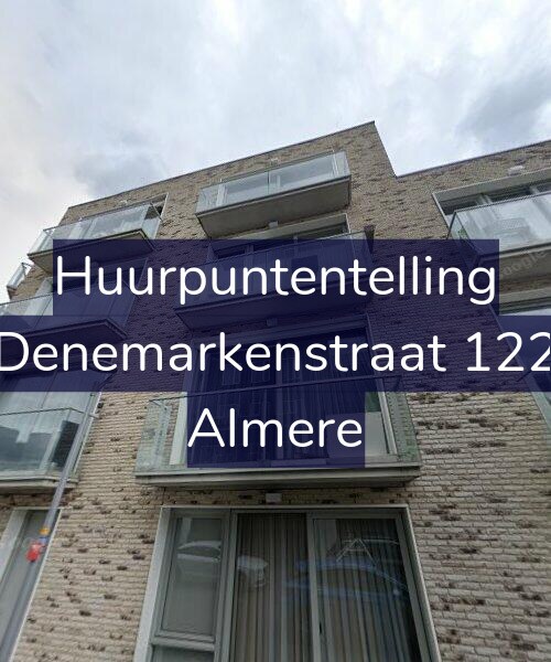 Foto gevel Huurpuntentelling voor Denemarkenstraat 122, Almere