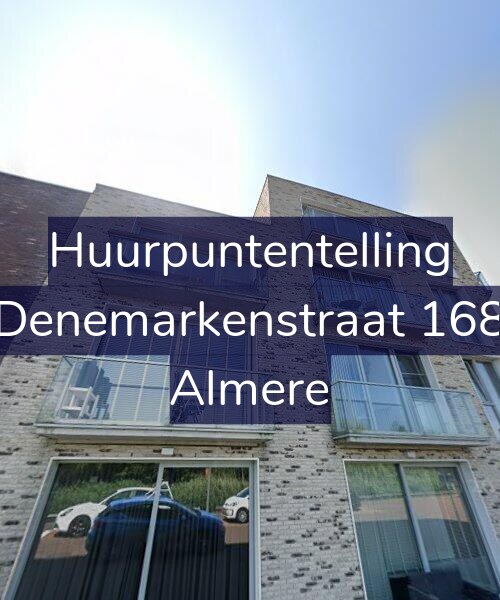 Foto gevel Huurpuntentelling voor Denemarkenstraat 168, Almere