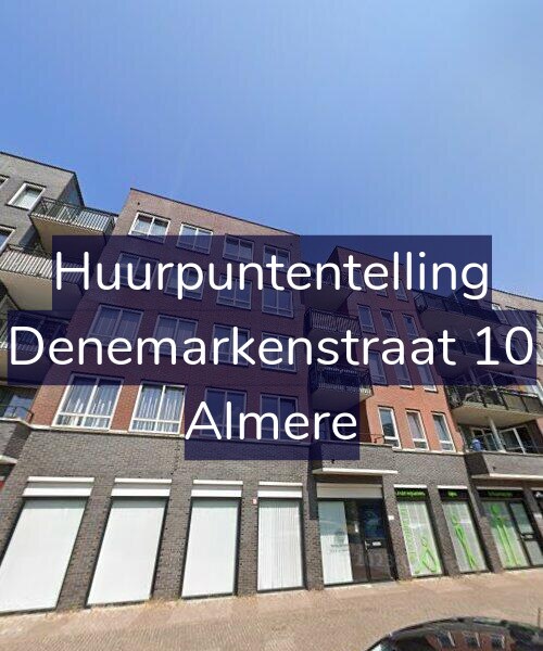 Foto gevel Huurpuntentelling voor Denemarkenstraat 10, Almere