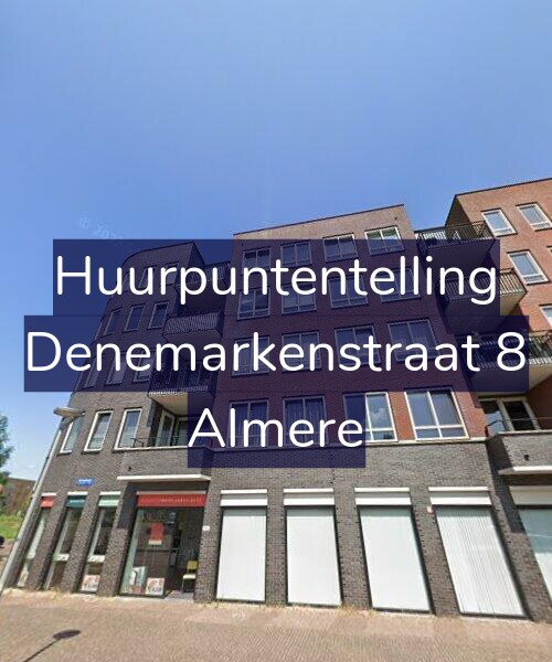 Foto gevel Huurpuntentelling voor Denemarkenstraat 8, Almere