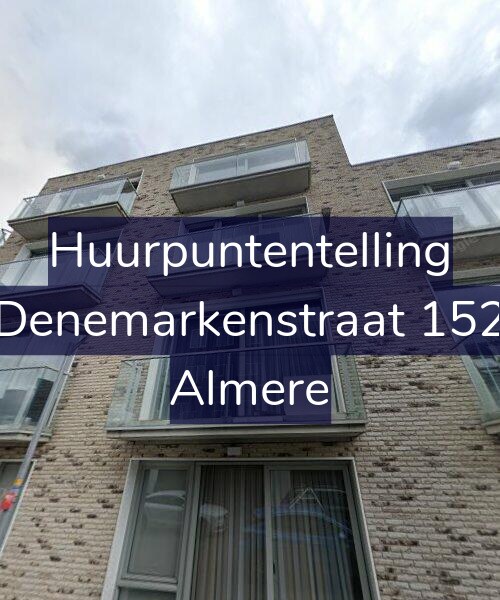 Foto gevel Huurpuntentelling voor Denemarkenstraat 152, Almere
